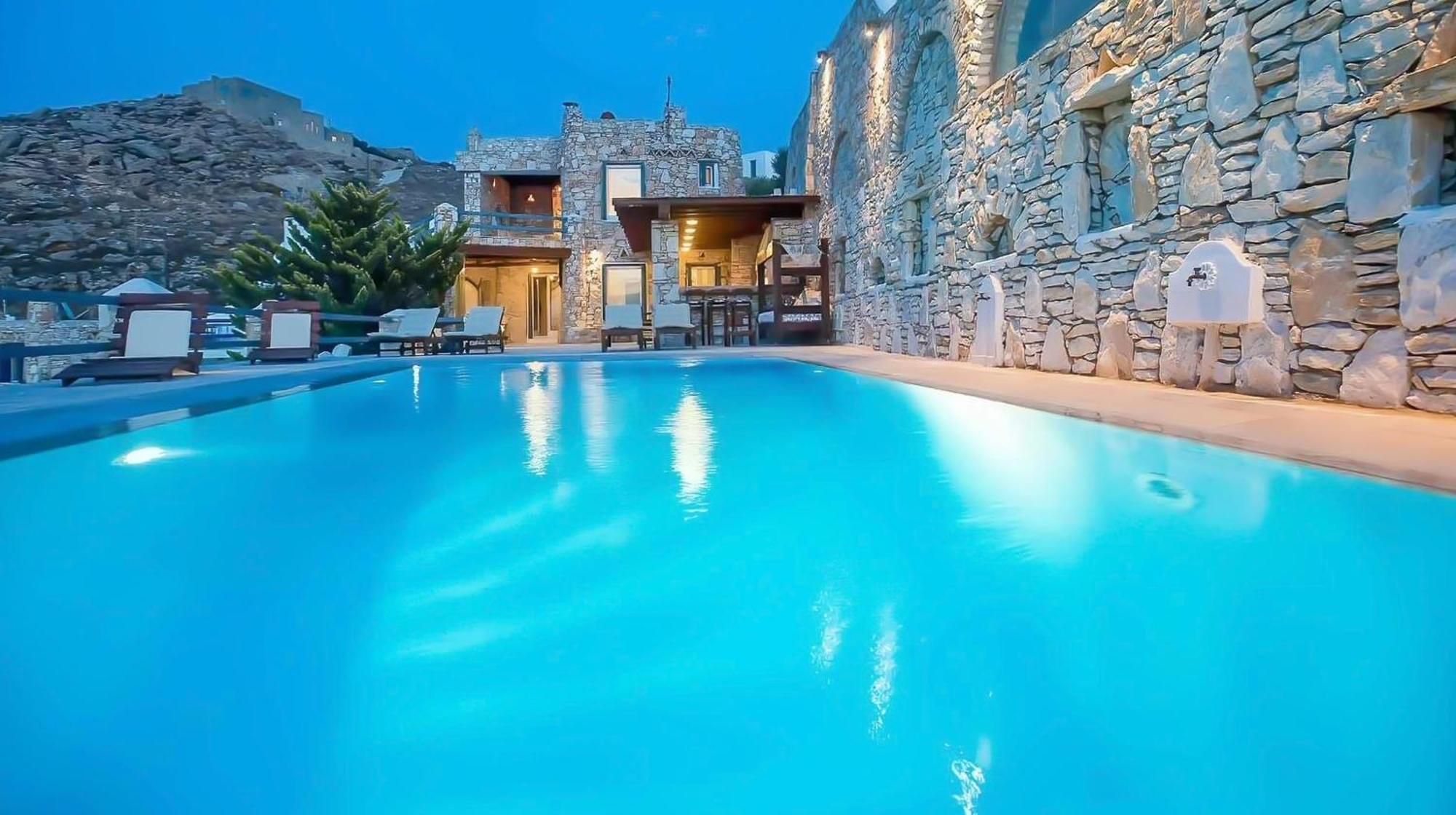 Villa Omnia Mykonos Town Luaran gambar
